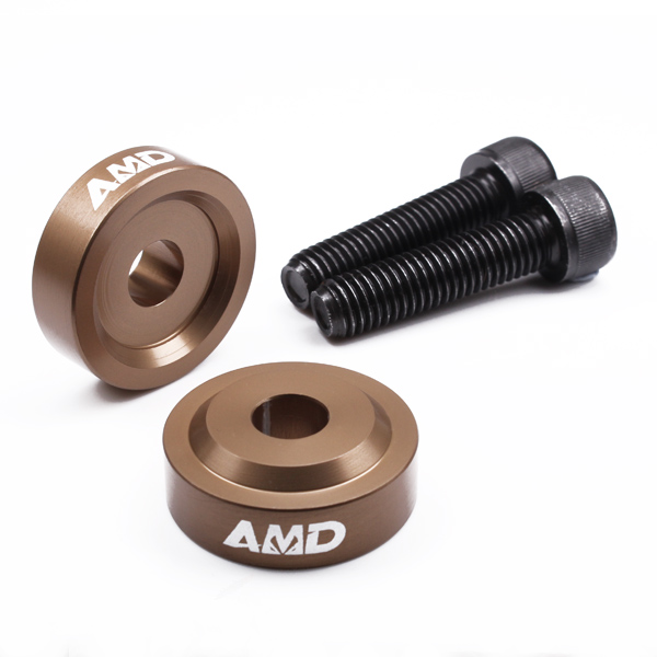 AMD Handlebar Risers +10mm Aprilia Tuono V4R 1000 / V4 1100 RR / Factory - Bronze