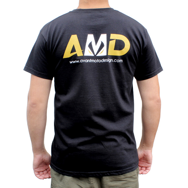 AMD Black Premium Logo Short Sleeve Tee